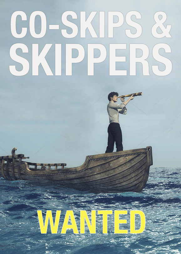 // WANTED 2 SKIPPERS + 2 COSKIPPERS \\ Pèlerins de la Mer